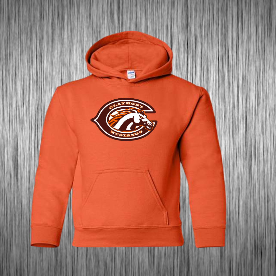 Claymont Mustangs With Horse