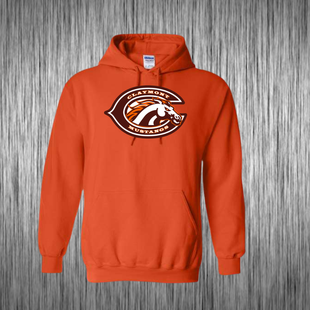 Claymont Mustangs With Horse