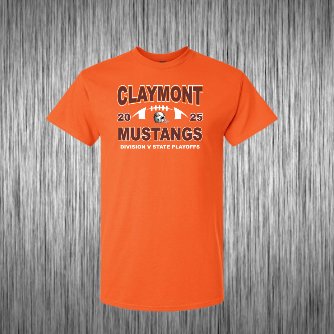 Claymont Mustangs Football State Playoffs 2025