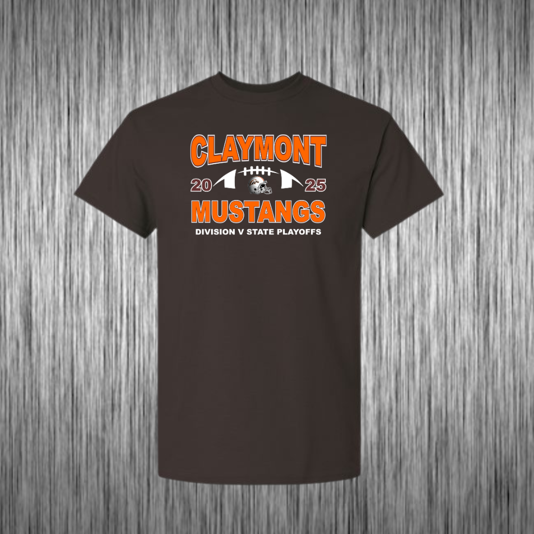 Claymont Mustangs Football State Playoffs 2025