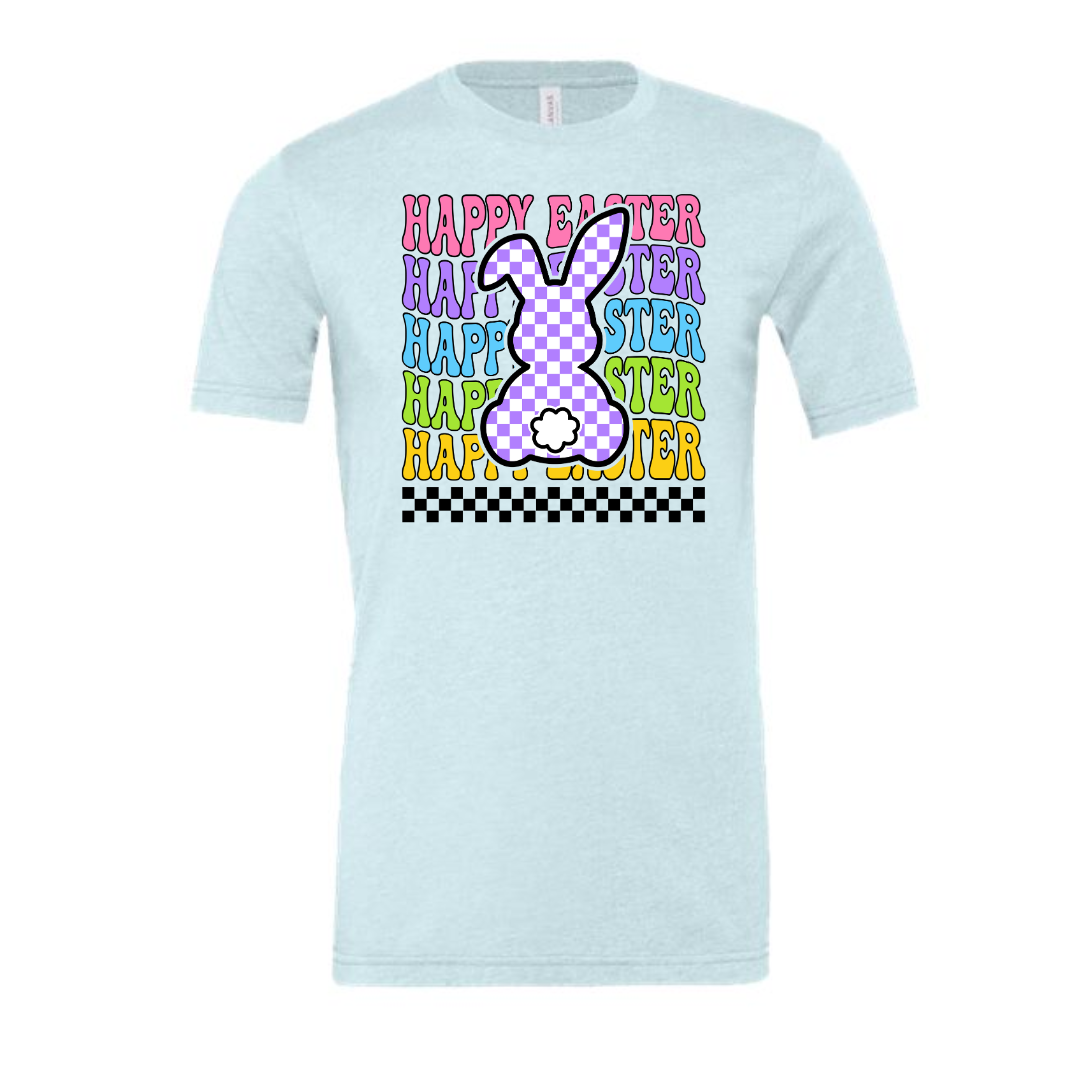 Adult Tee | Happy Easter | Happy Easter | Happy Easter | Happy Easter | Happy Easter
