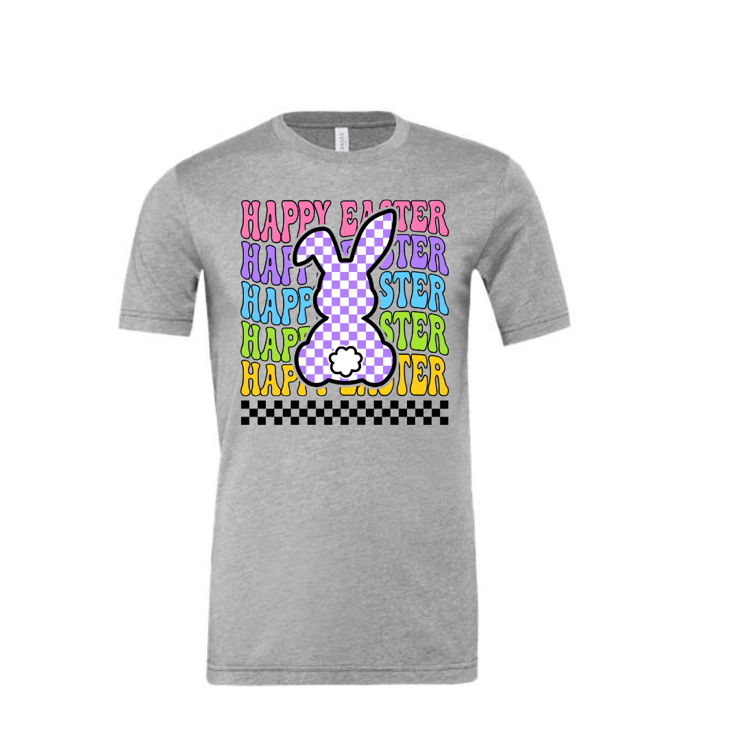 Adult Tee | Happy Easter | Happy Easter | Happy Easter | Happy Easter | Happy Easter