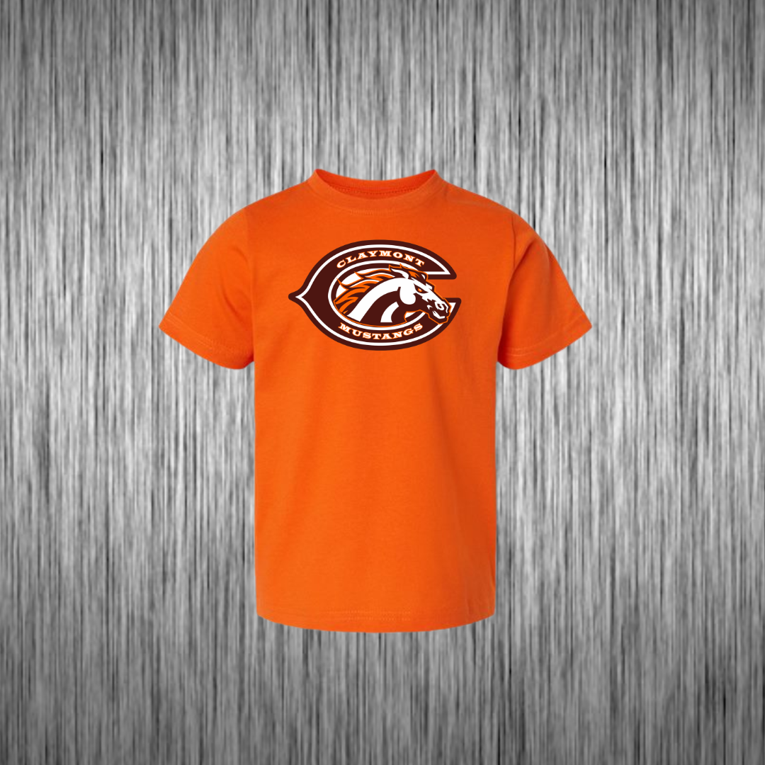 Claymont Mustangs With Horse