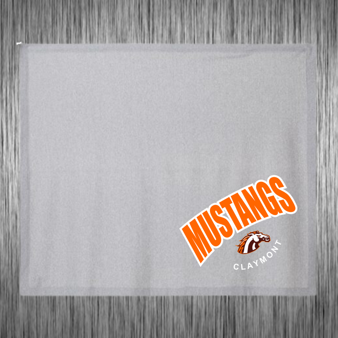 Stadium Blanket |Mustangs | Claymont