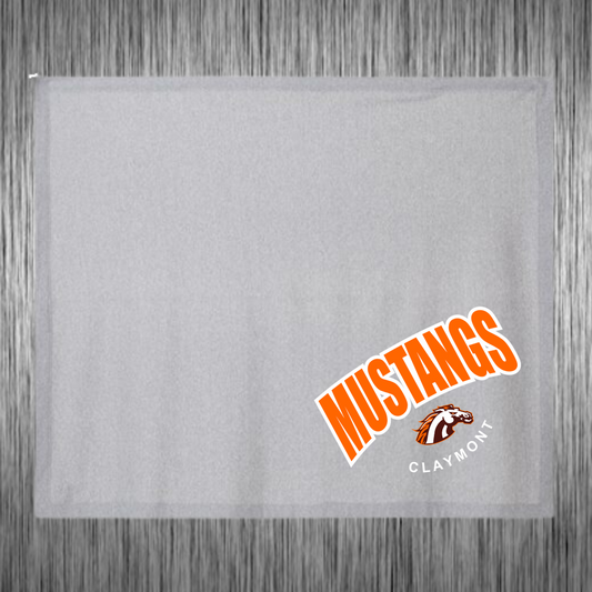 Stadium Blanket |Mustangs | Claymont