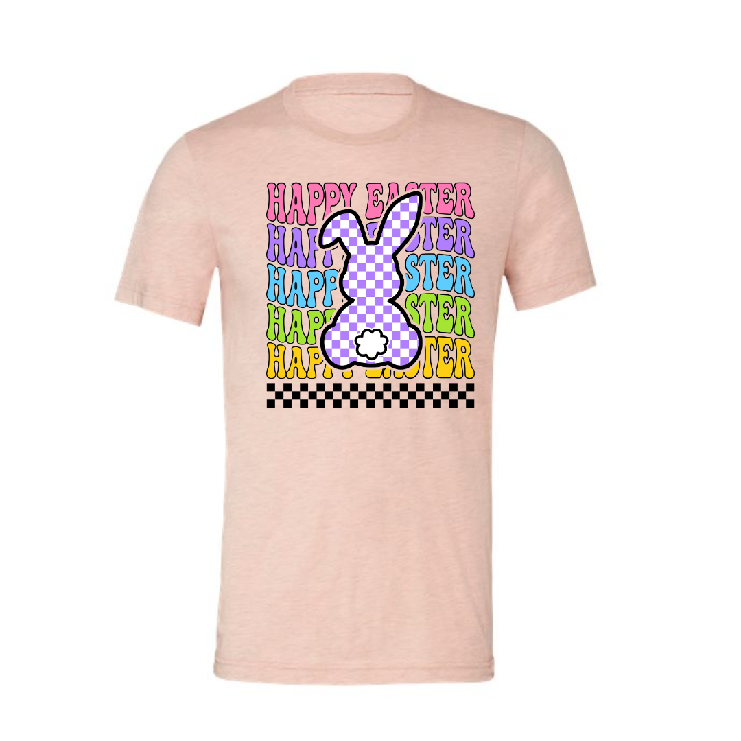 Adult Tee | Happy Easter | Happy Easter | Happy Easter | Happy Easter | Happy Easter