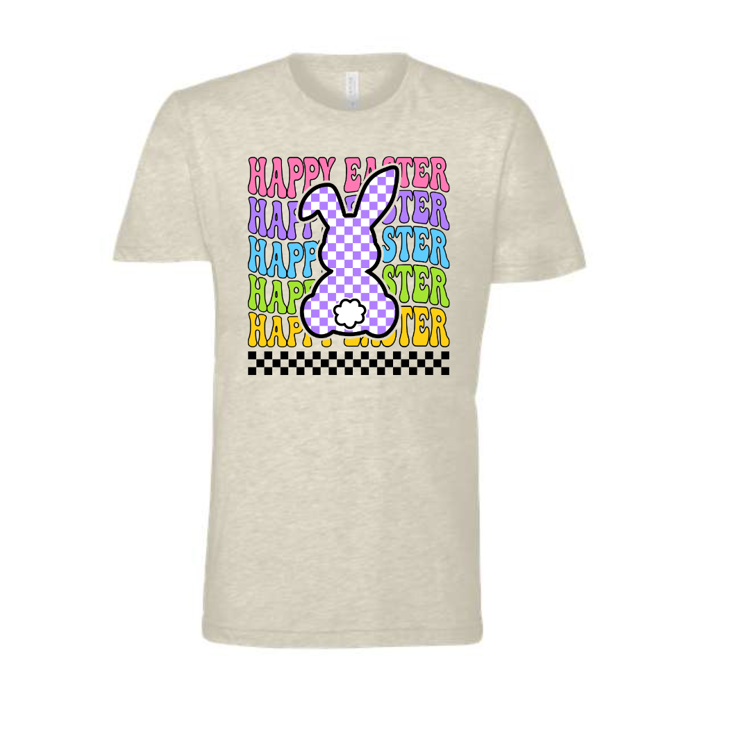 Adult Tee | Happy Easter | Happy Easter | Happy Easter | Happy Easter | Happy Easter