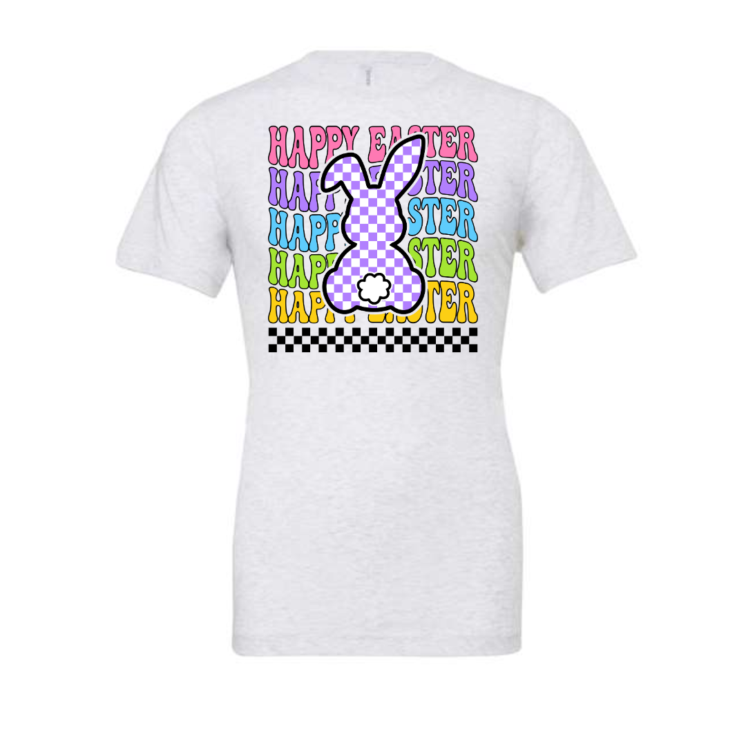 Adult Tee | Happy Easter | Happy Easter | Happy Easter | Happy Easter | Happy Easter