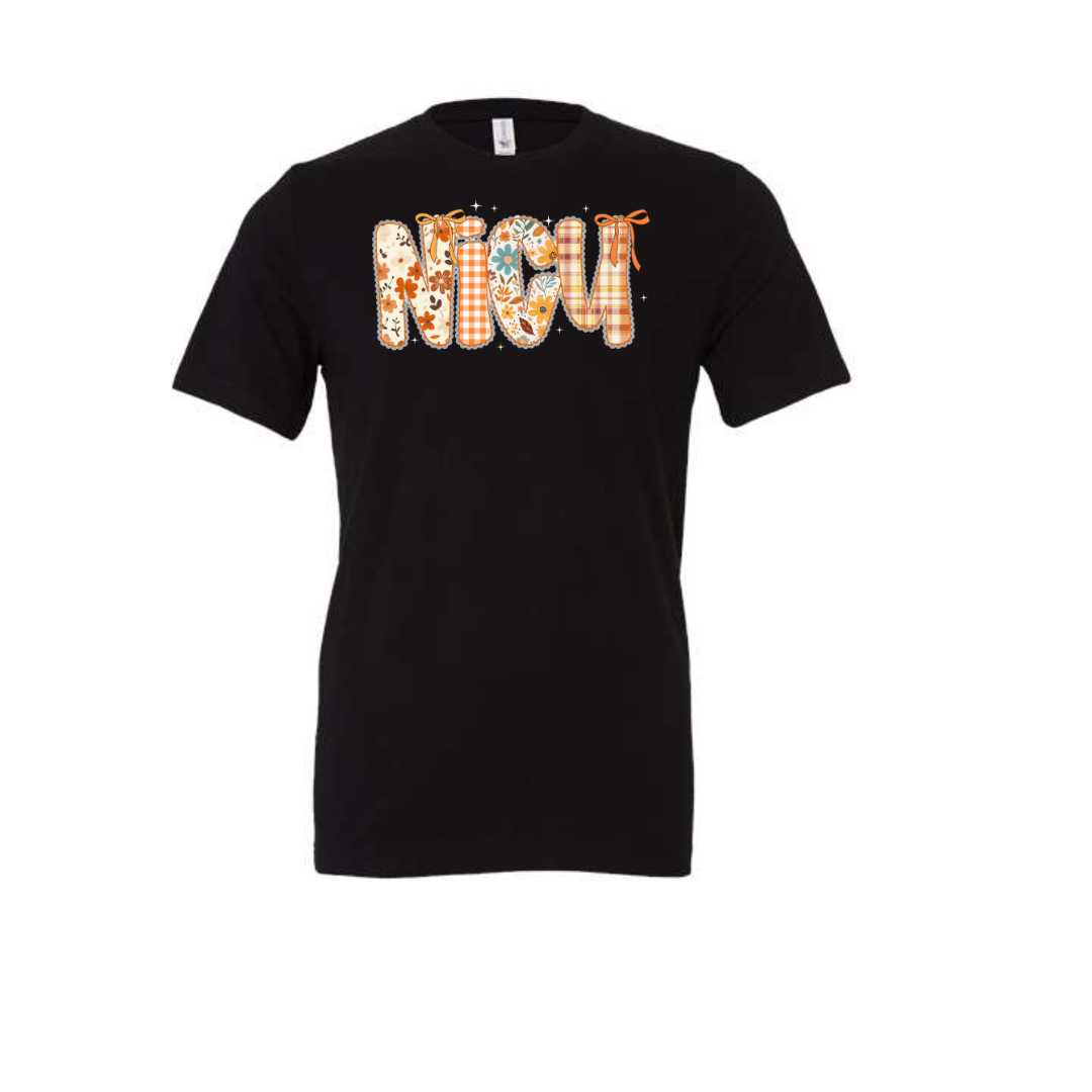 Adult  Tee | NICU Fall Floral