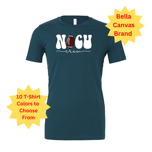 Adult  Tee | NICU Crew | Football