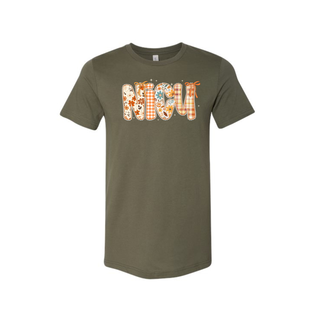 Adult  Tee | NICU Fall Floral