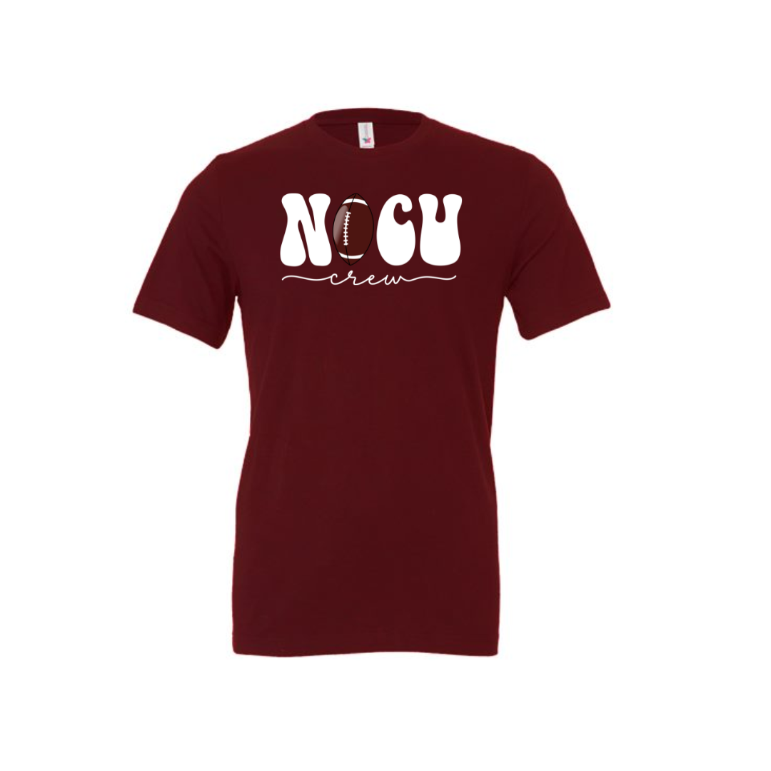 Adult  Tee | NICU Crew | Football