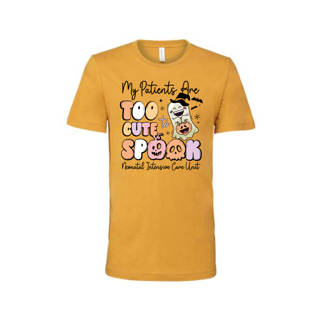 Adult Tee | My Patients are Too Cute Spook