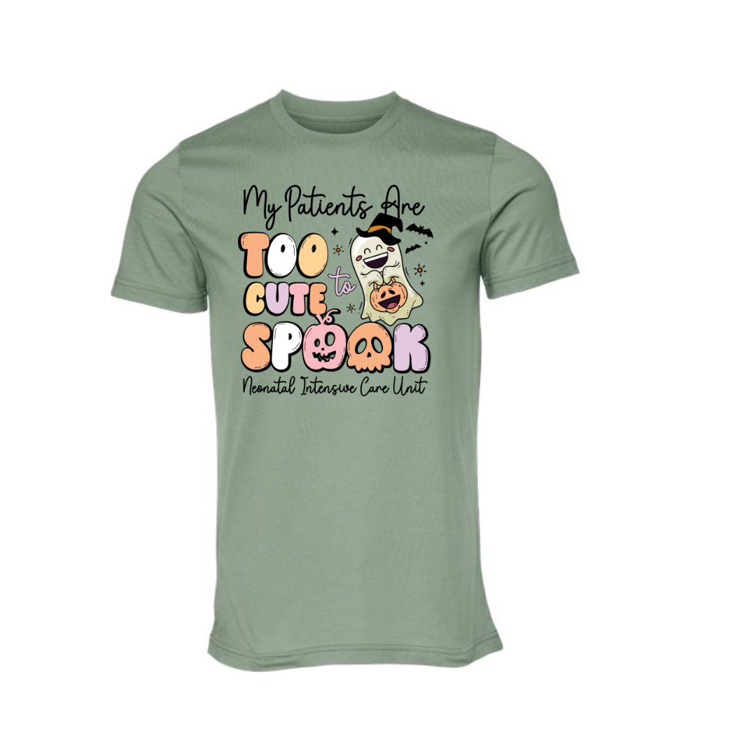 Adult Tee | My Patients are Too Cute Spook