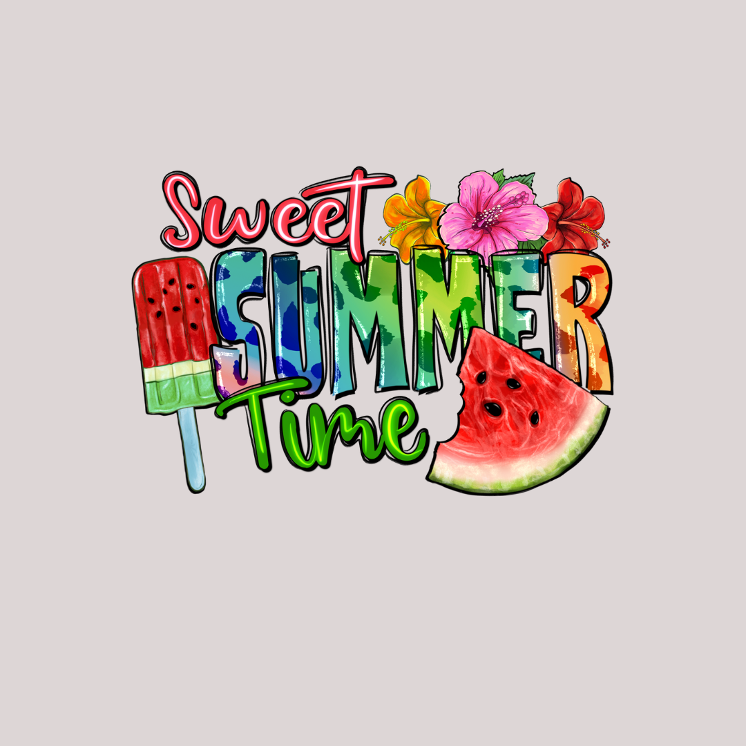 Sweet Summer Time #1  DTF Transfer