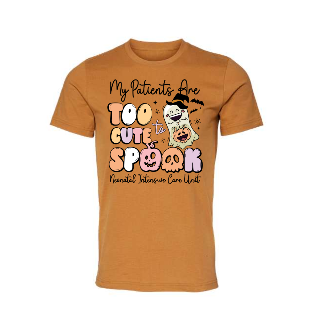 Adult Tee | My Patients are Too Cute Spook