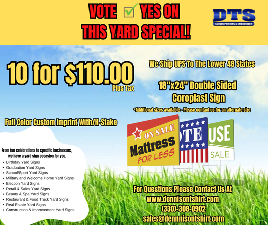 Yard Signs (Yard Sign Special)