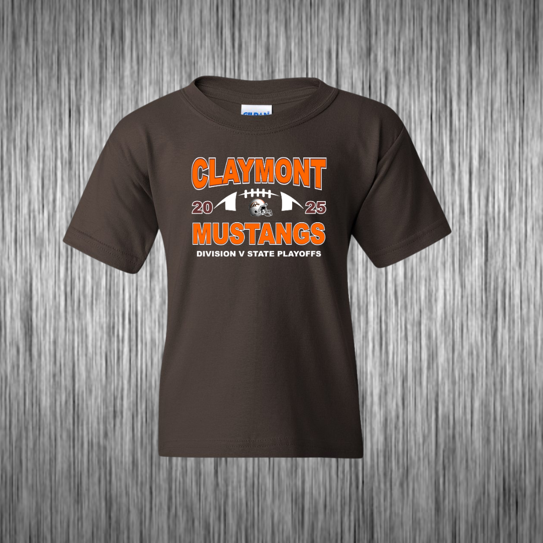 Claymont Mustangs Football State Playoffs 2025