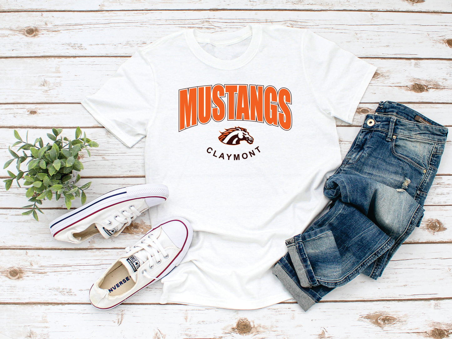 Claymont Mustangs | Adult Tee
