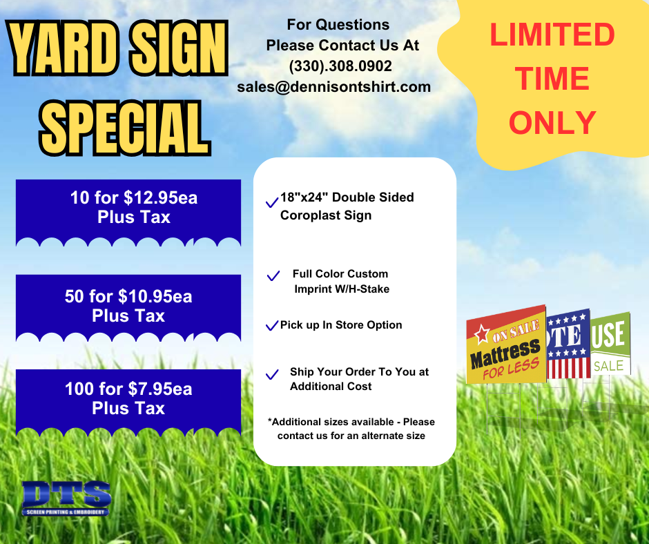 Yard Signs (Yard Sign Special)