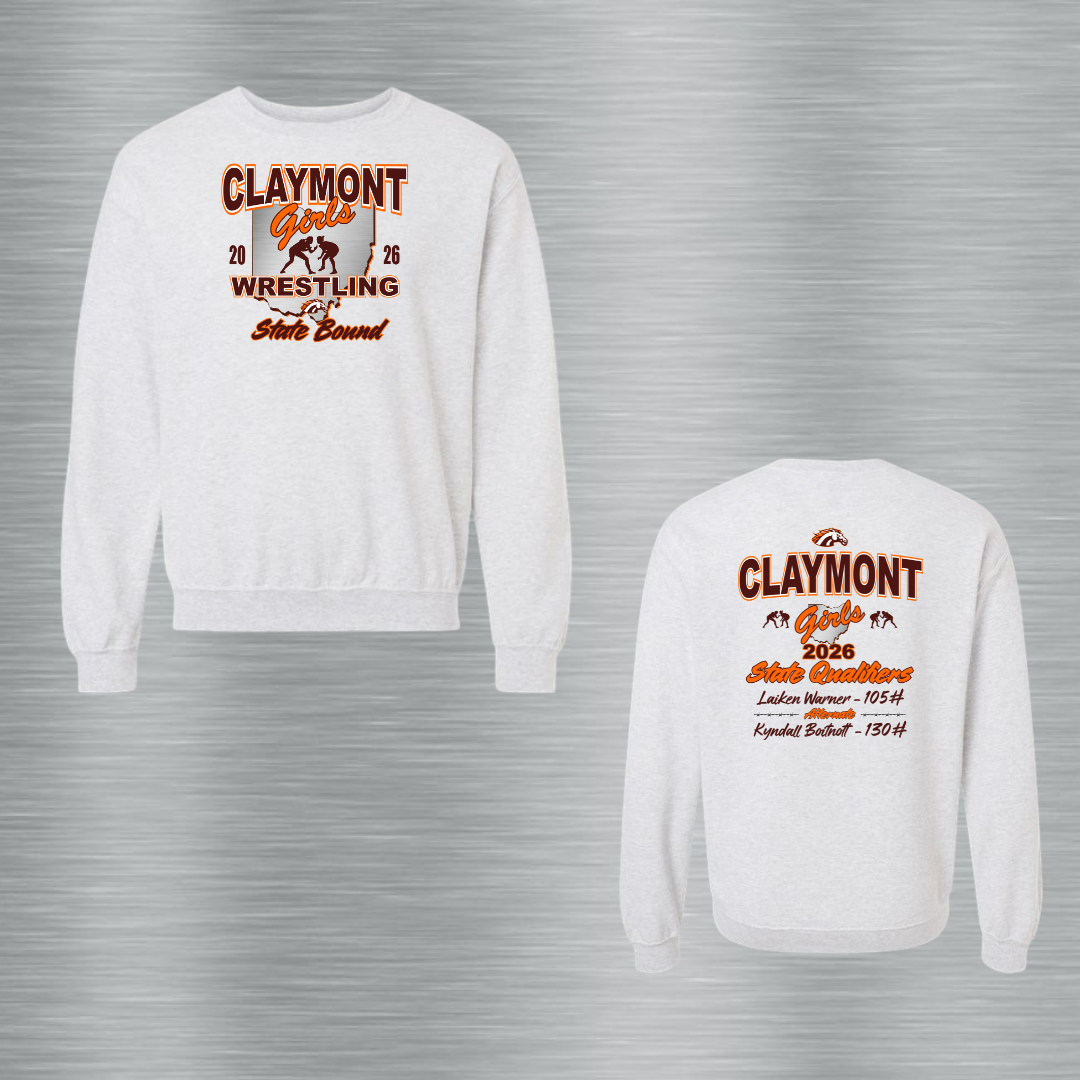 Claymont Girls Wrestling  State Bound 2026