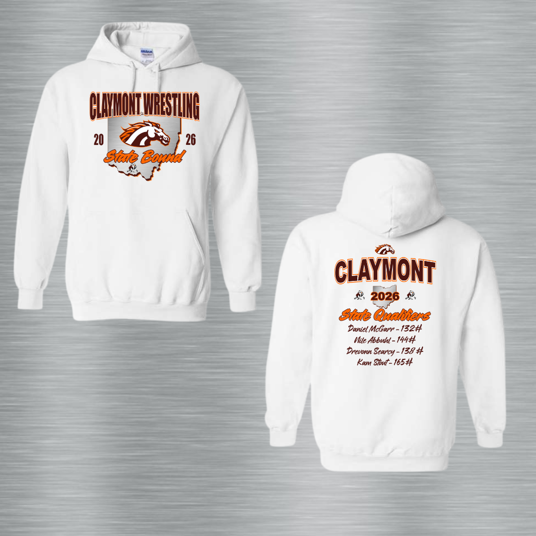 Claymont Wrestling  State Bound 2026