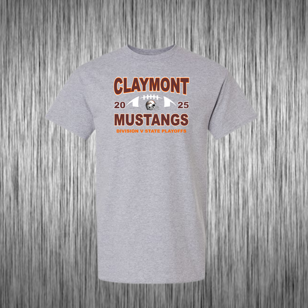 Claymont Mustangs Football State Playoffs 2025