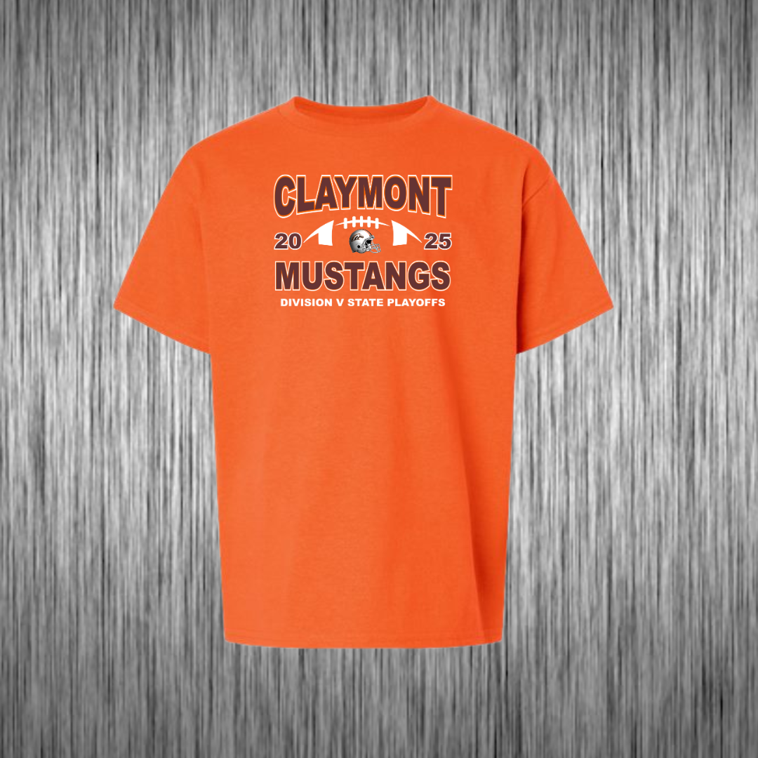 Claymont Mustangs Football State Playoffs 2025