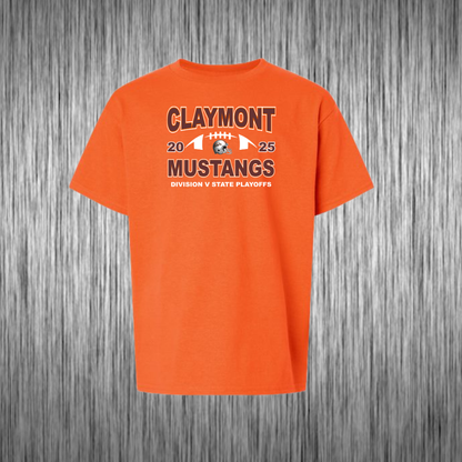 Claymont Mustangs Football State Playoffs 2025