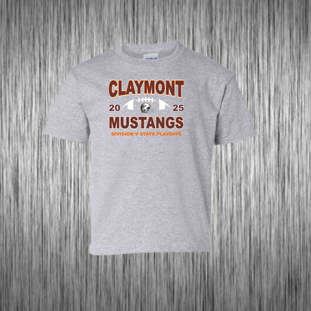 Claymont Mustangs Football State Playoffs 2025