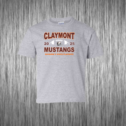 Claymont Mustangs Football State Playoffs 2025
