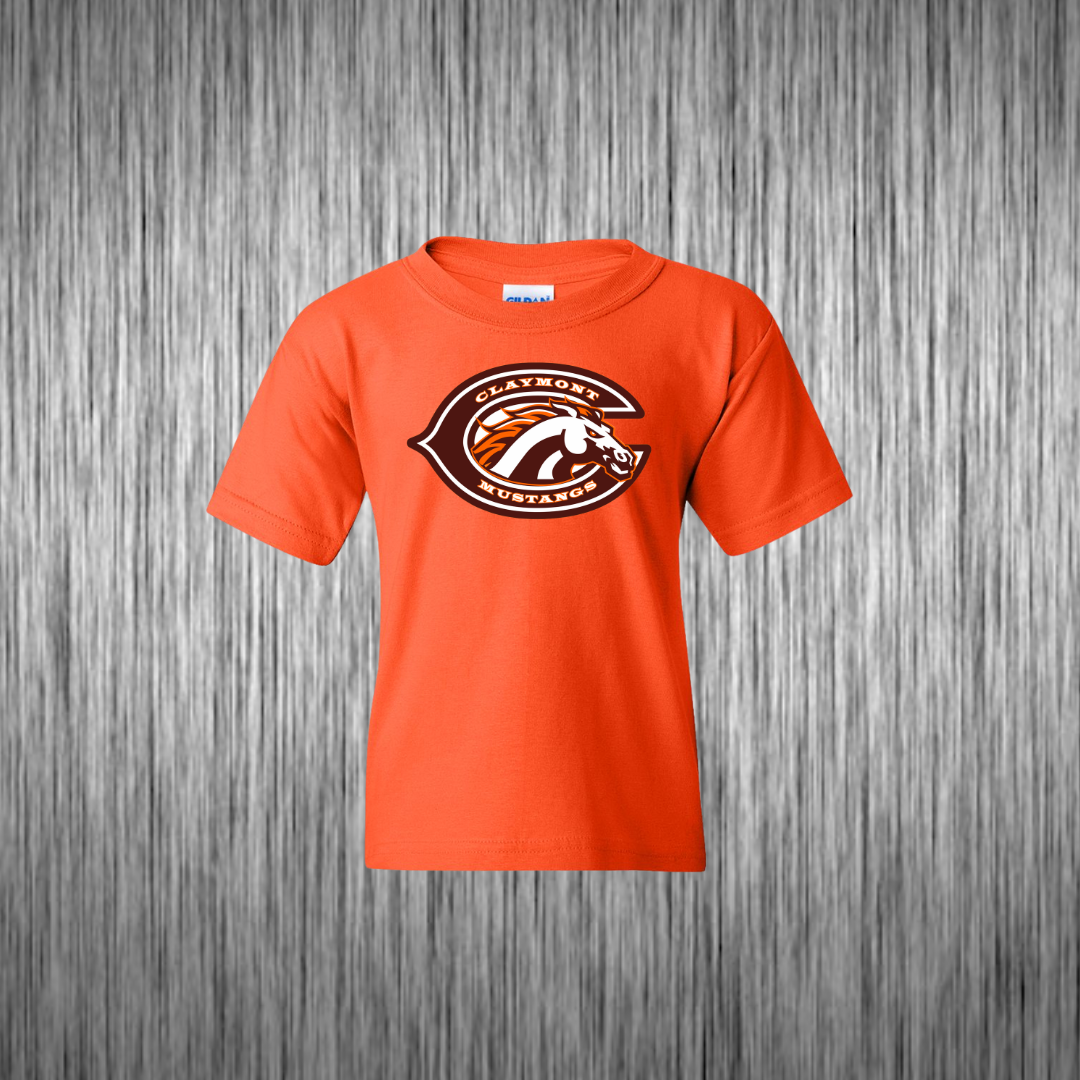 Claymont Mustangs With Horse