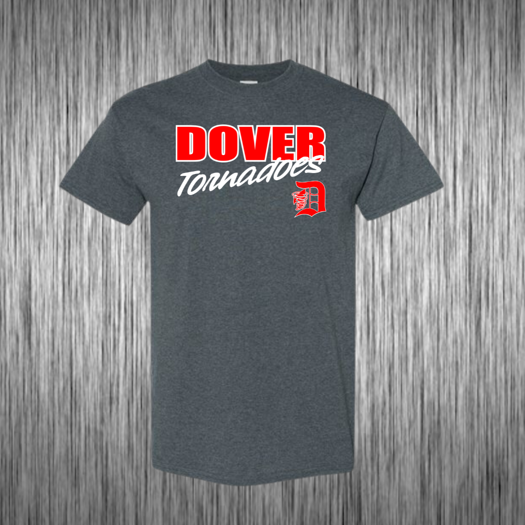 Dover Script Logos Dover Tornadoes Script – Dennison T-Shirt