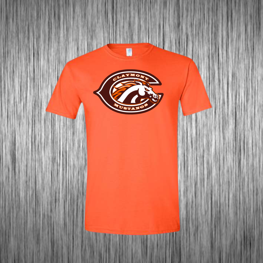 Claymont Mustangs With Horse