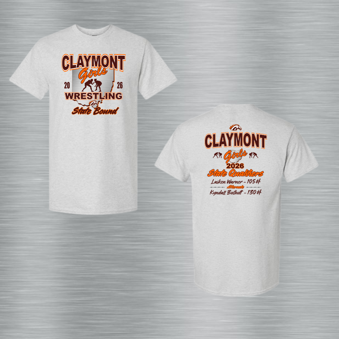 Claymont Girls Wrestling  State Bound 2026