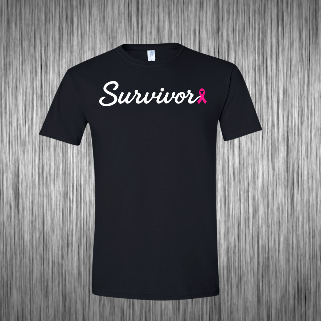 Survivor With Pink Ribbon