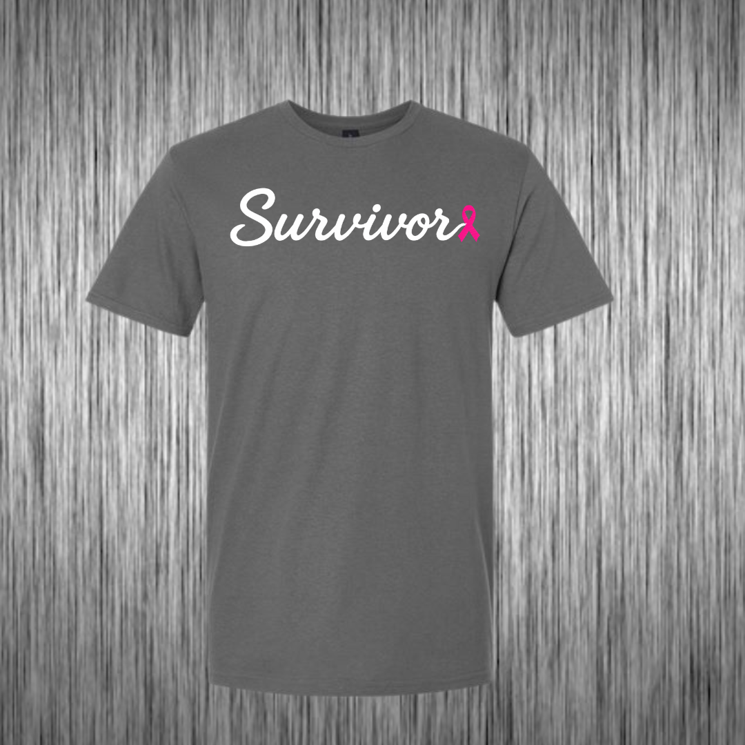 Survivor With Pink Ribbon