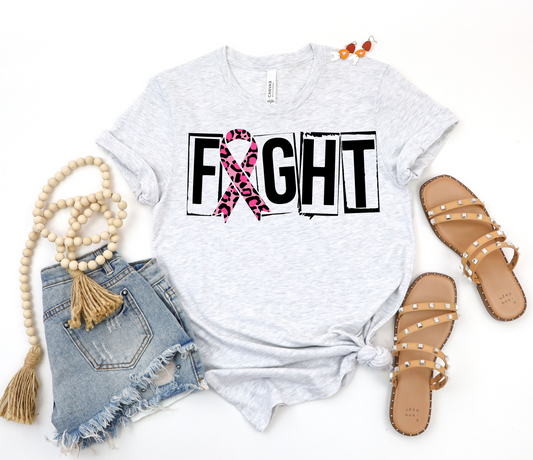 Fight W/Breast Cancer Ribbon