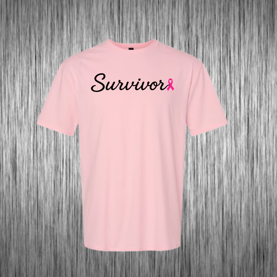 Survivor With Pink Ribbon