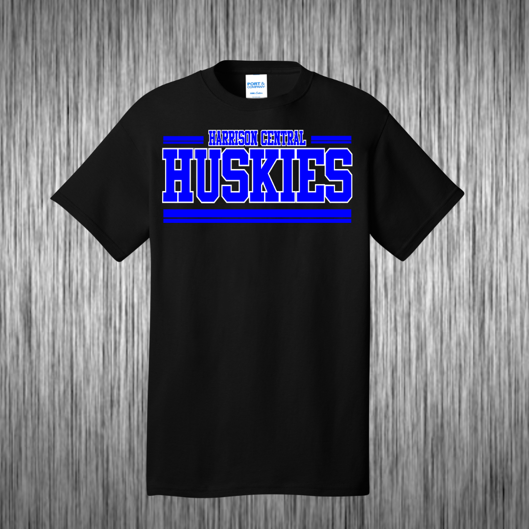 Harrison Central Huskies | Old School Logo