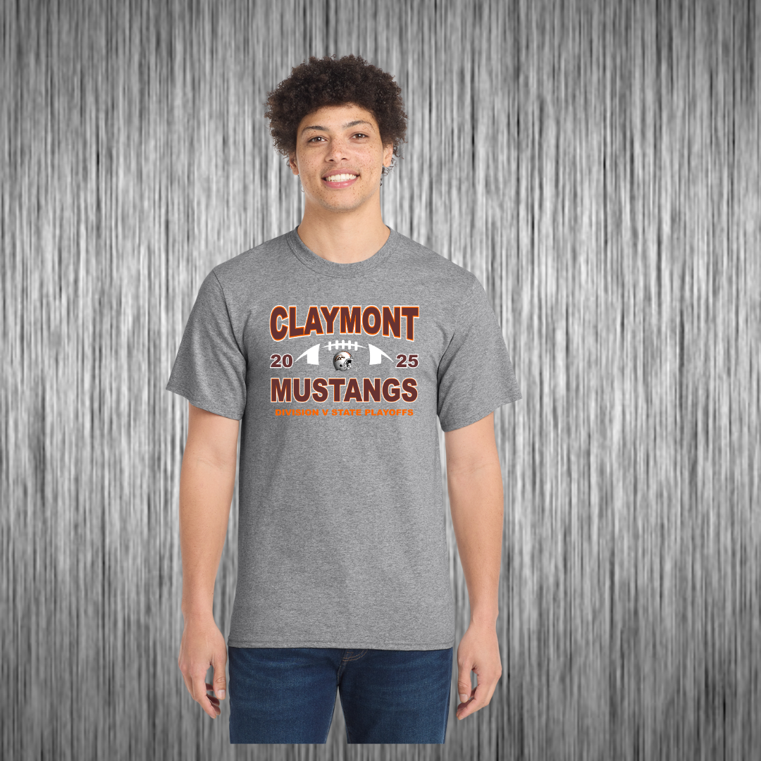 Claymont Mustangs Football State Playoffs 2025