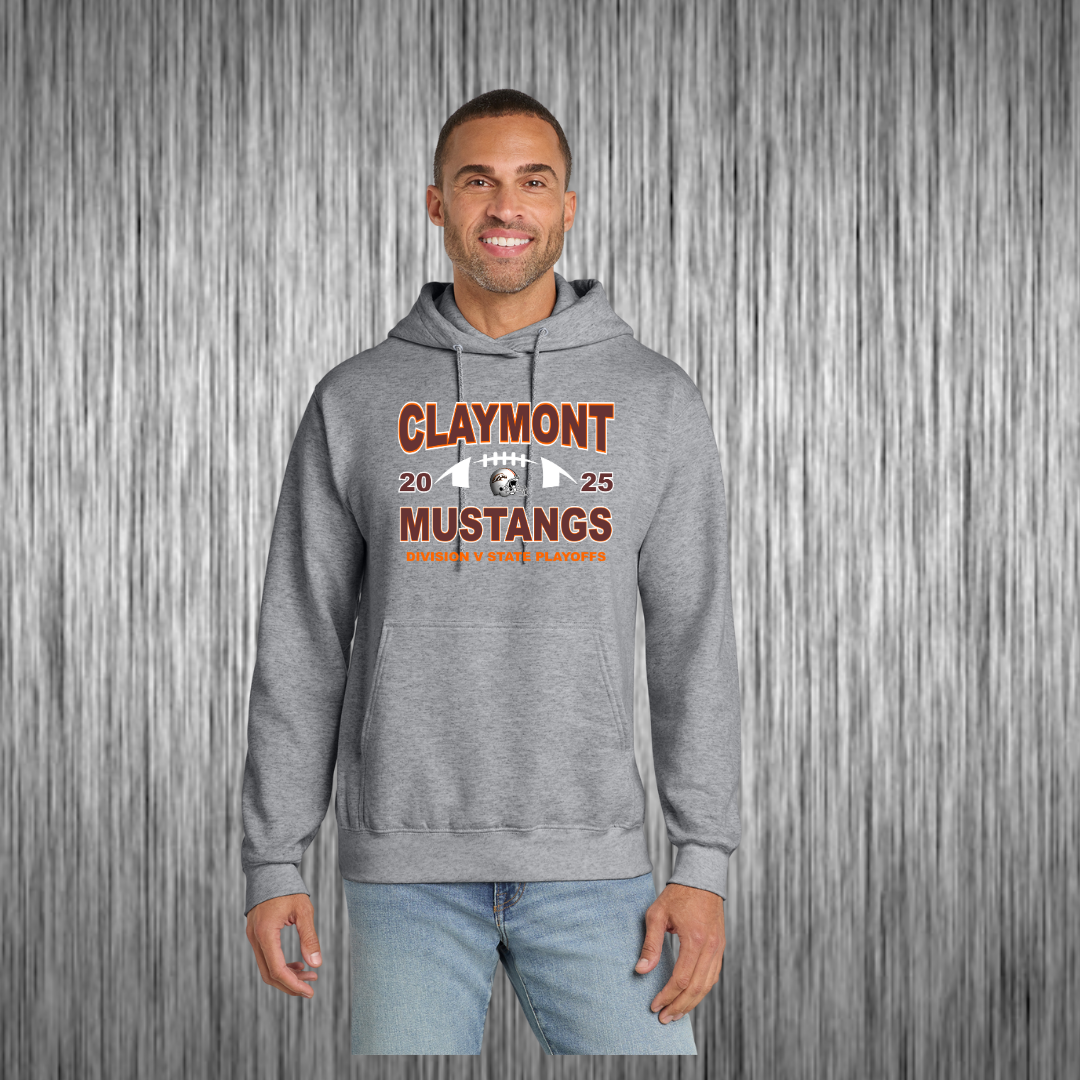 Claymont Mustangs Football State Playoffs 2025