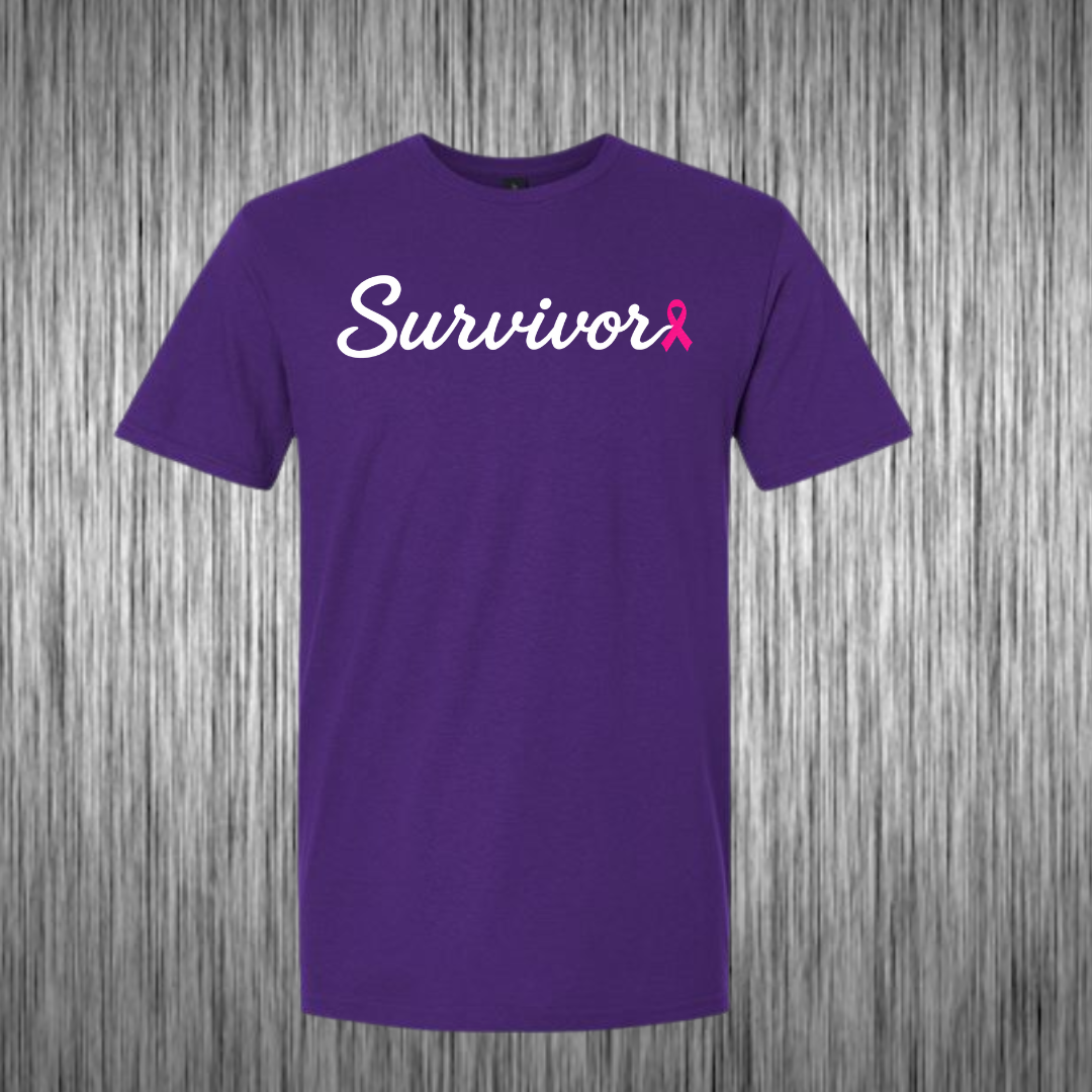 Survivor With Pink Ribbon