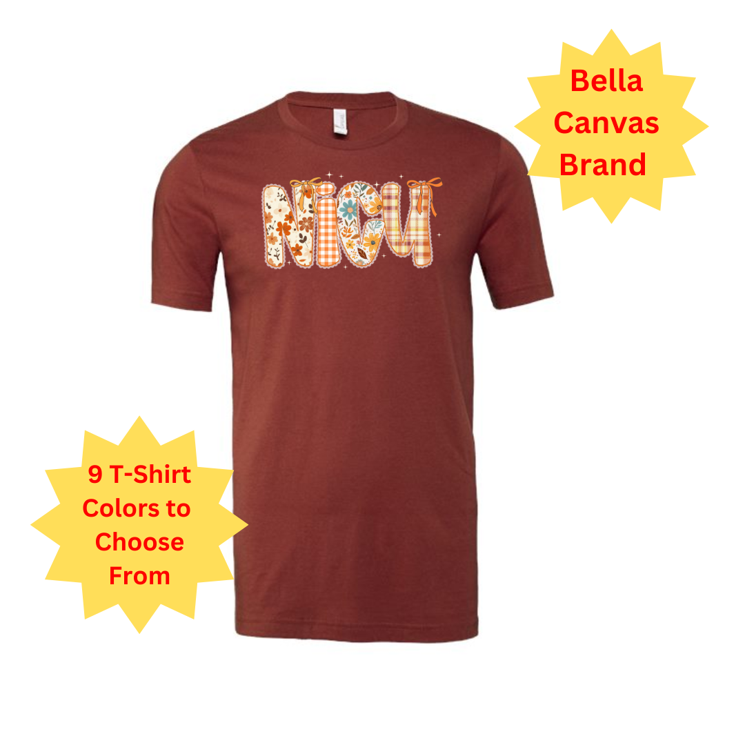 Adult  Tee | NICU Fall Floral