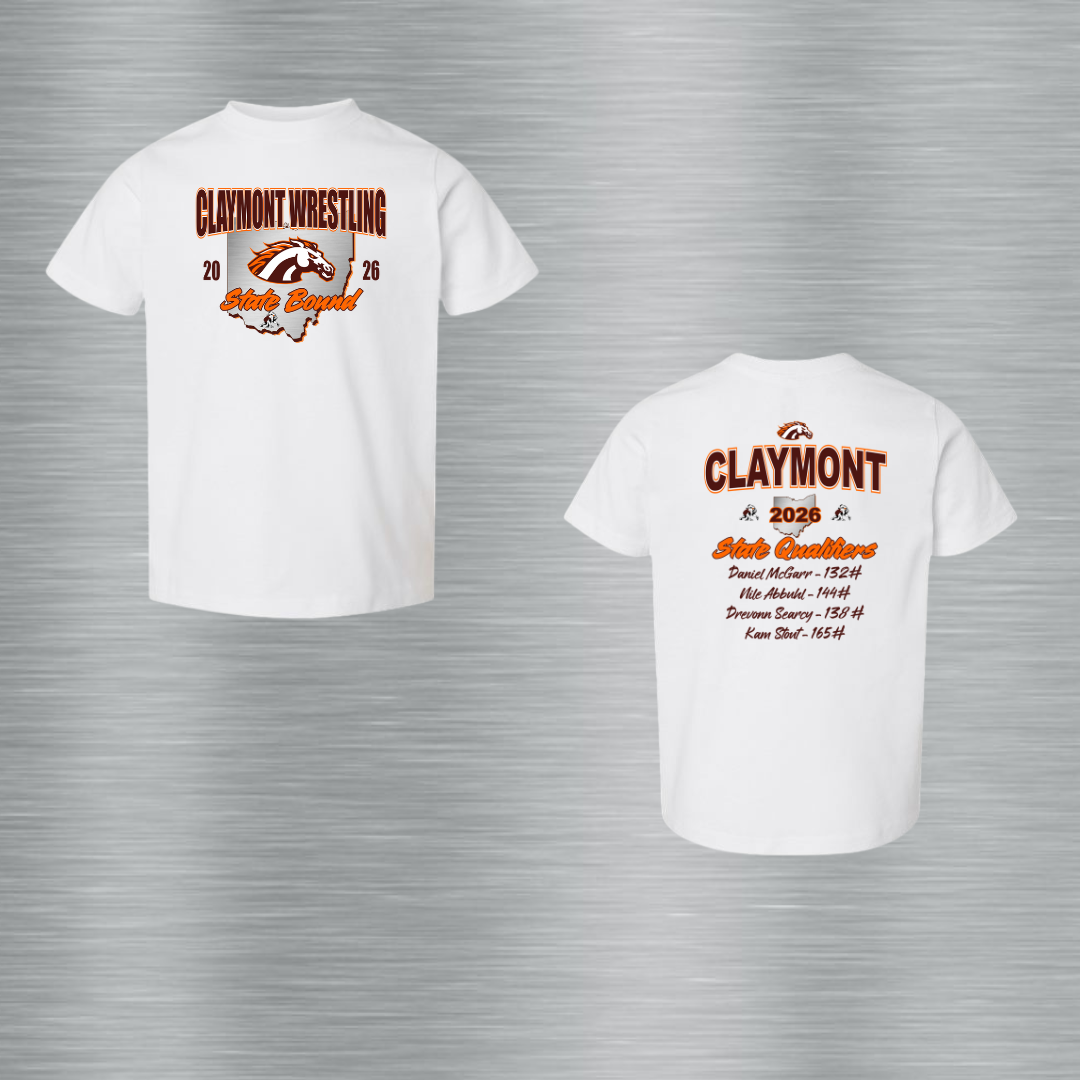 Claymont Wrestling  State Bound 2026