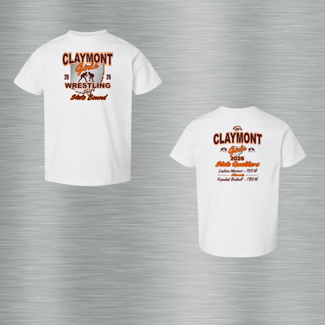 Claymont Girls Wrestling  State Bound 2026