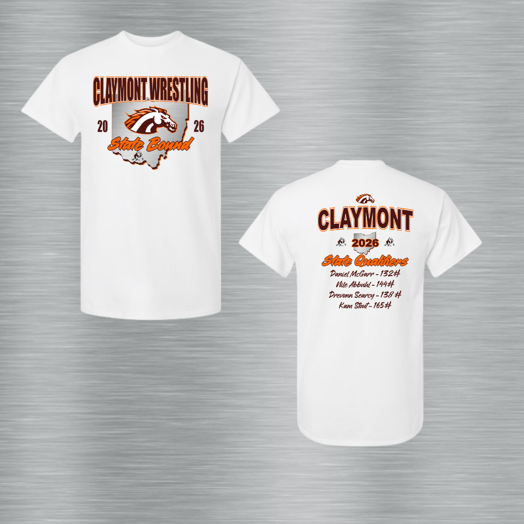 Claymont Wrestling  State Bound 2026