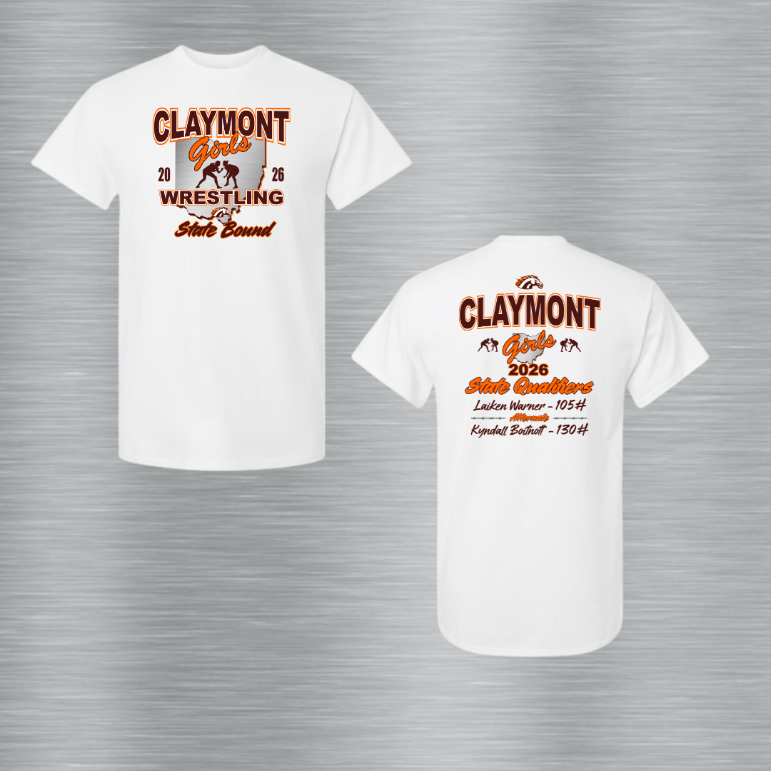 Claymont Girls Wrestling  State Bound 2026